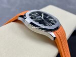 3K Factory Patek Philippe Aquanaut 40mm 5167A-001 Orange Rubber Strap Black Dial - Image 5