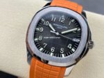 3K Factory Patek Philippe Aquanaut 40mm 5167A-001 Orange Rubber Strap Black Dial - Image 3