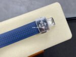 3K Factory Patek Philippe Aquanaut 42.2mm 5168G-001 White Gold Blue Rubber Strap Blue Dial - Image 9
