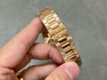 3K Factory Patek Philippe Nautilus 35.2mm 7118-1300R-001 Full Rose Gold Diamond Bezel Rose Gold Dial - Image 8