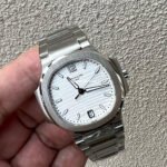 3K Factory Patek Philippe Nautilus 35.2mm 7118-1A-010 White Dial - Image 3