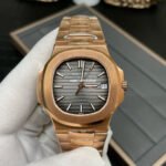 3K Factory Patek Philippe Nautilus 40mm 5711R -001 Full Rose Gold Brown Dial - Image 2