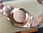 8+ Factory Counterweight Rolex Day-Date 118235 36mm Diamond Rose Gold Bezel Full Rose Gold Diamond Mope&Baguette Diamond Brown Dial - Image 7