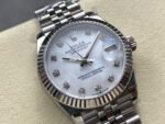 8+ Factory Rolex Datejust 278274-0006 31mm Full Steel Diamond Mother Of Pearl Dial Jubilee - Image 2