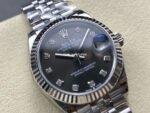 8+ Factory Rolex Datejust 278274-0008 31mm Full Steel Diamond Grey Dial Jubilee - Image 2
