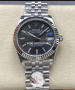 8+ Factory Rolex Datejust 278274-0016 31mm Full Steel Grey Dial Jubilee