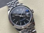 8+ Factory Rolex Datejust 278274-0016 31mm Full Steel Grey Dial Jubilee - Image 2