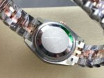 8+ Factory Rolex counterweight Datejust 278271-0002 31mm Half Rose Gold Roman Numerals White Dial Jubilee - Image 7