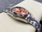 8+ Factory Rolex counterweight Datejust 278271-0006 31mm Half Rose Gold Roman Numerals Pink Red Dial Jubilee - Image 5