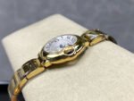 AF Factory Cartier Ballon Bleu W69001Z2 28mm Full Gold Roman Numerals Silver Dial - Image 7