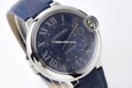 AF Factory Cartier Ballon Bleu WSBB0025 42mm Steel Leather Strap Roman Numerals Blue Dial - Image 3
