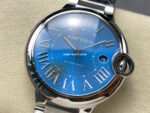 AF Factory Cartier Ballon Bleu WSBB0061 42mm Full Steel Roman Numerals Light Blue Dial - Image 3