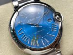AF Factory Cartier Ballon Bleu WSBB0061 42mm Full Steel Roman Numerals Light Blue Dial - Image 2