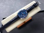 AF Factory Longines Conquest Chronograph L3.835.4.92.6 42mm Steel Leather Strap Blue Dial - Image 4