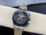 APF Factory Audemars Piguet Royal Oak Chronograph 26420SO.OO.A600CA.01 43mm Steel Rubber Strap Brown Dial - Image 4