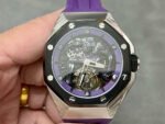 APS Factory Audemars Piguet Tourbillon Royal Oak Concept 26620IO.OO.D077CA.01 42mm Titanium Rubber Strap Skeletonized Dial
