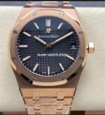 APW Factory Audemars Piguet Royal Oak 15500OR.OO.1220OR.01 41mm Full Rose Gold Black Dial