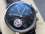 AZ Factory IWC Portuguese Chronograph IW371609 41mm Arabic Numerals Black Dial - Image 2