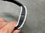 BBR Factory Richard Mille 42mm RM35-01 White Carbon Fiber Black Canvas Strap Black Skeletonized - Image 5