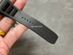 BBR Factory Richard Mille 43mm RM055 Black Carbon Fiber Black Rubber Strap White Skeletonized Dial - Image 9