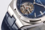 BBS Factory Vacheron Constantin Overseas Tourbillon 6000V-110A-B544 Leather Strap Blue Dial - Image 6