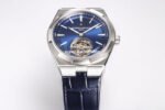 BBS Factory Vacheron Constantin Overseas Tourbillon 6000V-110A-B544 Leather Strap Blue Dial - Image 4