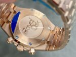 BF Factory Audemars Piguet Royal Oak Chronograph 26239OR.OO.1220OR.01 41mm Full Rose Gold Blue Dial - Image 7