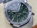 BF Factory Audemars Piguet Royal Oak Chronograph 26240ST.OO.1320ST.08 41mm Full Steel Green Dial - Image 2