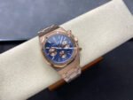 BF Factory Audemars Piguet Royal Oak Chronograph 26331OR.OO.1220OR.01 41mm Full Rose Gold Rose Gold Eye Blue Dial - Image 4