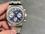 BF Factory Audemars Piguet Royal Oak Chronograph 26331ST.OO.1220ST.01 41mm Full Steel Silver Eye Blue Dial