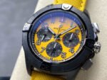 BLS Factory Breitling Avenger B01 Chronograph SB0147101I1X1 44mm Steel Yellow Calf Skin Strap Arabic Numerals Yellow Dial - Image 3