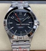 BLS Factory Breitling Chronomat GMT A32398101B1A 40mm  Red GMT Needle Full Steel Black Dial