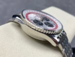 BLS Factory Breitling Navitimer B01 Chronograph AB01383B1G1A1 43mm Full Steel White Dial - Image 6