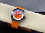 BLS Factory Breitling Superocean A173751A1O1S1 42mm Steel Orange Rubber Strap Orange Dial - Image 5