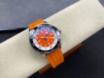 BLS Factory Breitling Superocean A173751A1O1S1 42mm Steel Orange Rubber Strap Orange Dial - Image 4