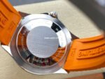BLS Factory Breitling Superocean A173751A1O1S1 42mm Steel Orange Rubber Strap Orange Dial - Image 8