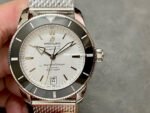 BLS Factory Breitling Superocean Heritage 46 A1732024 G642 Full Steel White Dial