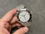 BLS Factory Breitling Superocean Heritage 46 A1732024 G642 Full Steel White Dial - Image 4