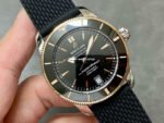 BLS Factory Breitling Superocean Heritage UB2010121B1S1 42mm Rose Gold Steel Rubber Strap Black Dial - Image 2