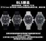 BLS Factory IWC Pilot Chronograph IW388307 41mm Full Steel Arabic Numerals Black Dial - Image 10