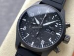 BLS Factory IWC Pilot Chronograph Top Gun IW388106 41mm Black Dial - Image 3