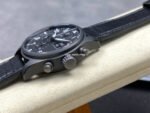 BLS Factory IWC Pilot Chronograph Top Gun IW388106 41mm Leather Strap Black Dial - Image 6