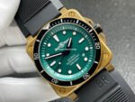 BRF Factory Bell Ross BR 03 BR0392-D-LT-BRSRB 42mm Bronze Rubber Strap Green Dial - Image 3