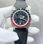 BRF Factory Bell Ross BR03 GMT BR0393-BL-STSCA Black Dial