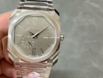 BV Factory Bvlgari Octo Finissimo 103464 40mm Full Grey Steel Grey Dial