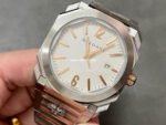 BV Factory Bvlgari Octo Finissimo 40mm Rose Gold Steel White Dial - Image 3