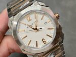BV Factory Bvlgari Octo Finissimo 40mm Rose Gold Steel White Dial - Image 2