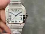 BV Factory Cartier Santos WSSA0029 39.8mm Full Steel White Dial