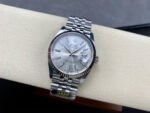 Clean Factory Rolex Datejust 126234-0013 36mm Full 904L Silver Dial Jubilee - Image 5