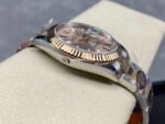 Clean Factory Rolex Datejust 126331-0009 41mm Half Rose Gold Pink Dial - Image 5